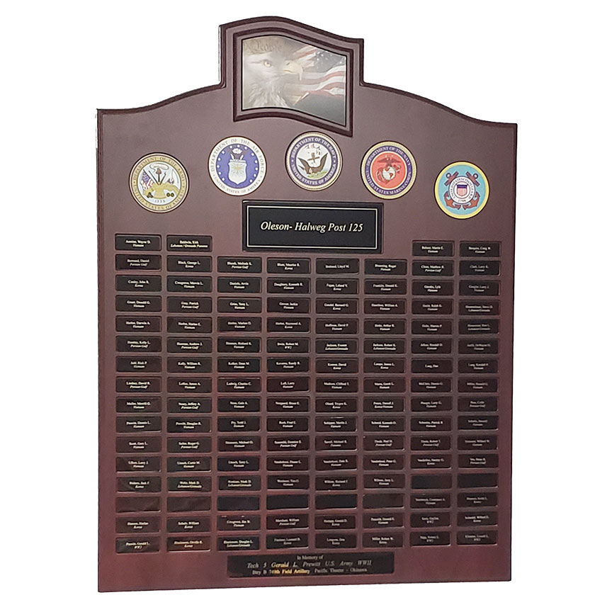 Veterans Recognition Plaques | Recognition Source Co.