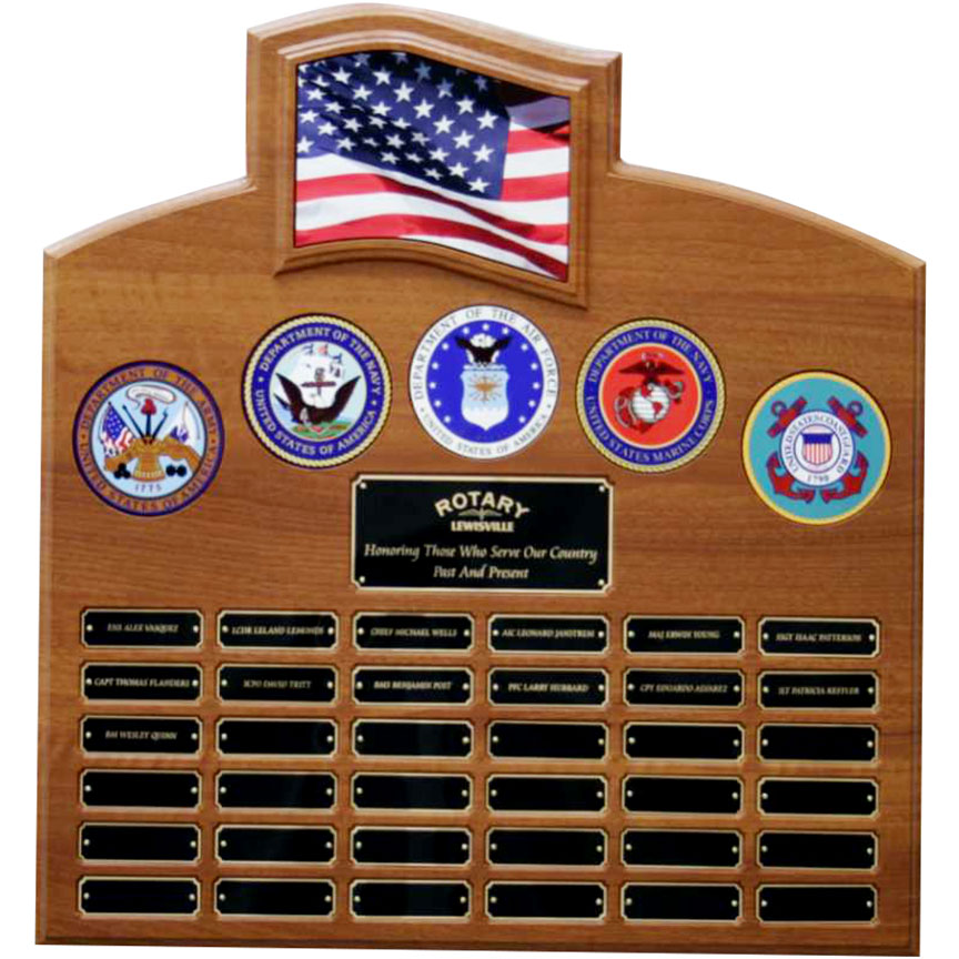 Veterans Recognition Plaques | Recognition Source Co.