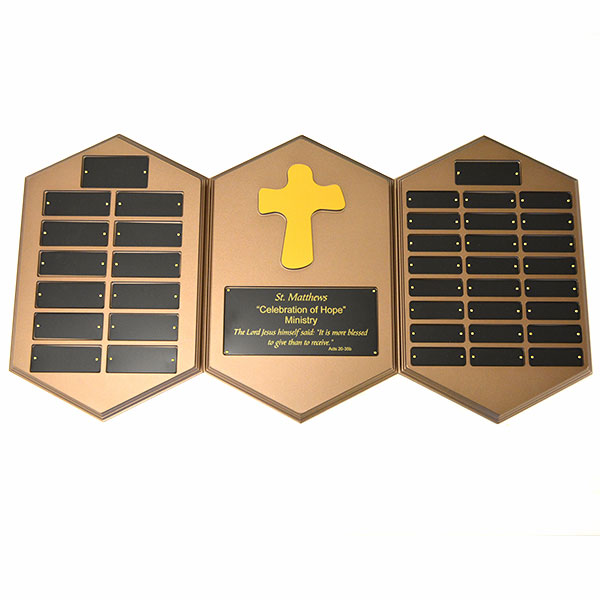 3 Piece Gem Plaque