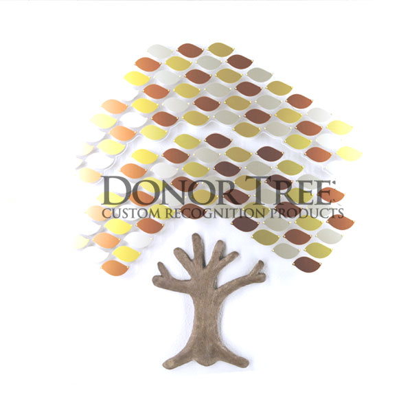 Acrylic Donation Tree - Vertical Series