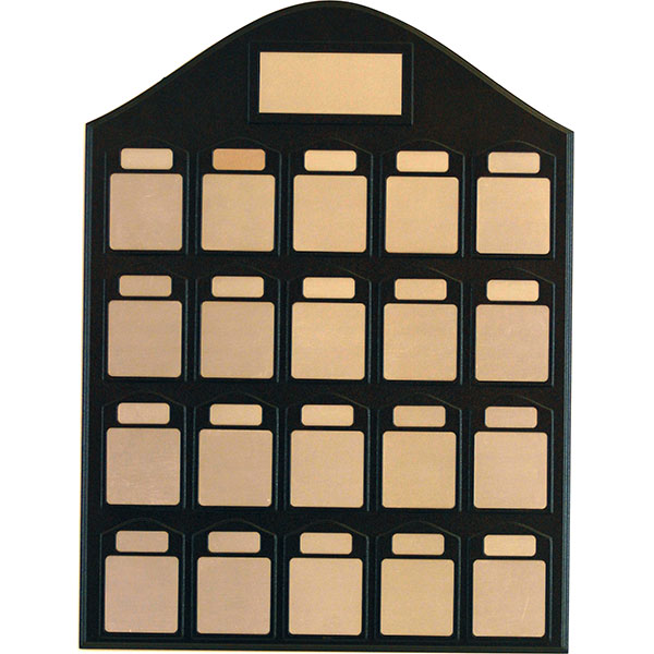 Black Custom Plaque