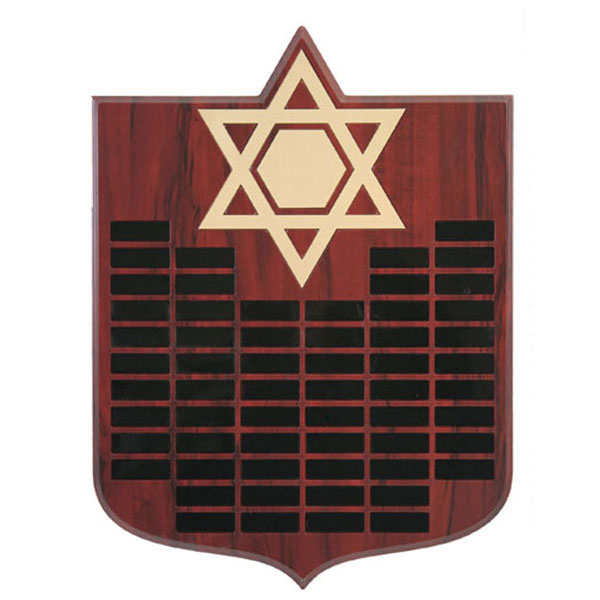 Star of David Plaque